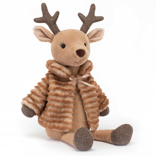 Peluche - Glamour Reindeer par Jellycat - Idées Cadeaux | Jourès