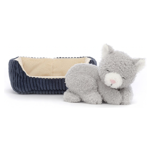 Peluche - Napping Nipper Cat par Jellycat - Idées Cadeaux | Jourès