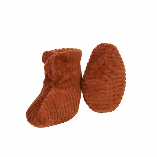 Chaussons velours - Nouveau né - Caramel par Nanami - Chaussures et chaussons | Jourès