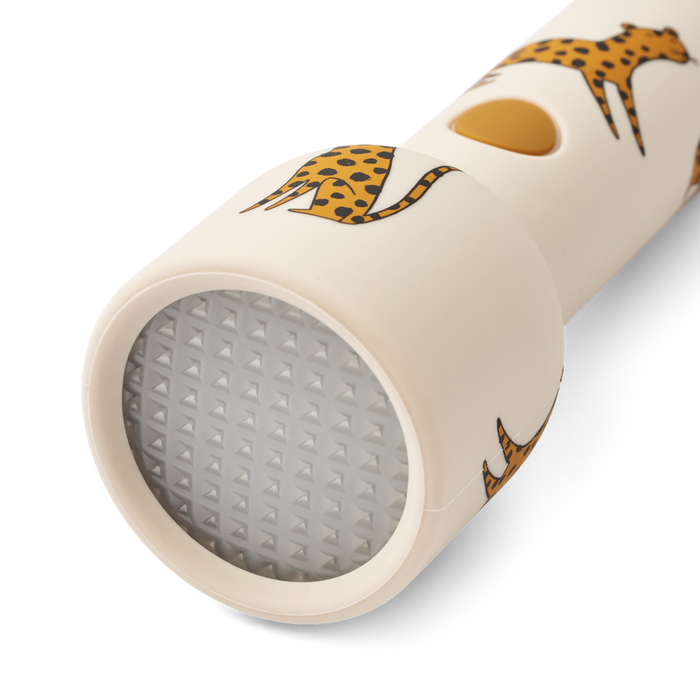 Lampe de poche Gry - Leopard / Sandy par Liewood - Idées Cadeaux | Jourès