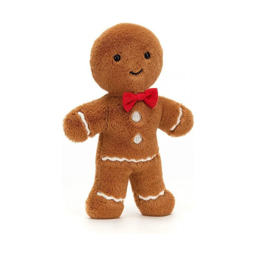 Peluche -Jolly Gingerbread Fred Original par Jellycat - Esprit Noël | Jourès