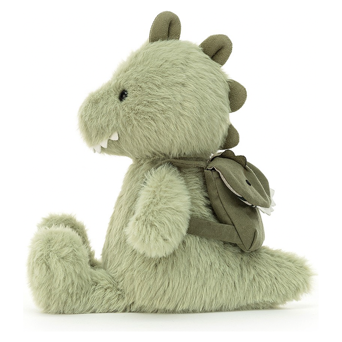 Peluche Dinosaure et son sac à dos par Jellycat - Cadeaux 25 à 50 euros | Jourès