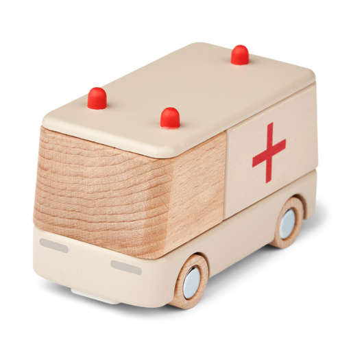 Ambulance Village - Aurora red / Sandy par Liewood - Les mignonneries à prix mini | Jourès