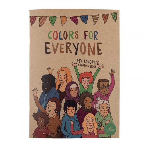 Livre de coloriage - Colors for everyone par Hautfarben - Nouveautés | Jourès