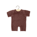 Combinaison Félix en tricot caramel chiné - Babies par MiniKane - Peluches et Univers Poupées | Jourès