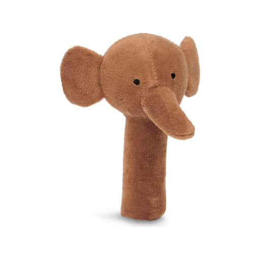 Hochet Éléphant Caramel par Jollein - Cadeaux 25 à 50 euros | Jourès