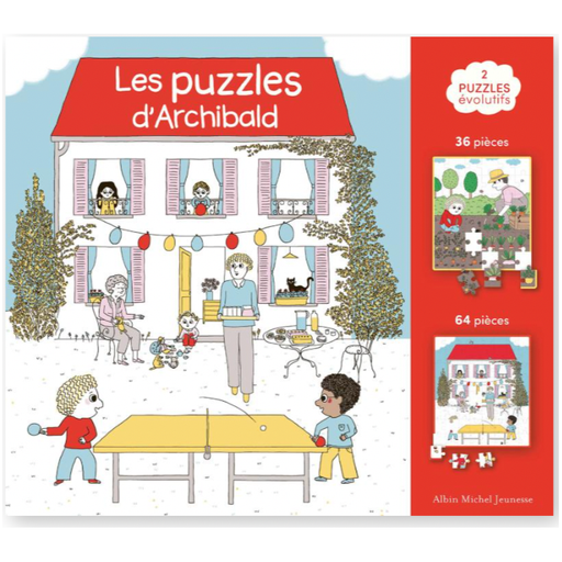 Les puzzles d'Archibald par Edition Albin Michel - Les mignonneries à prix mini | Jourès