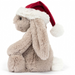 Peluche - Bashful Christmas Bunny par Jellycat - 0 à 1 an | Jourès