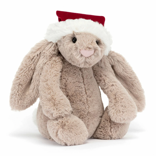 Peluche - Bashful Christmas Bunny par Jellycat - jellycat | Jourès