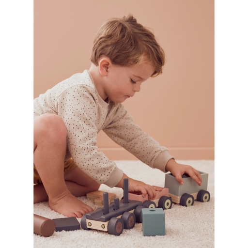 Train en bois avec animaux Edvin par Kid's Concept - Jeux et jouets | Jourès