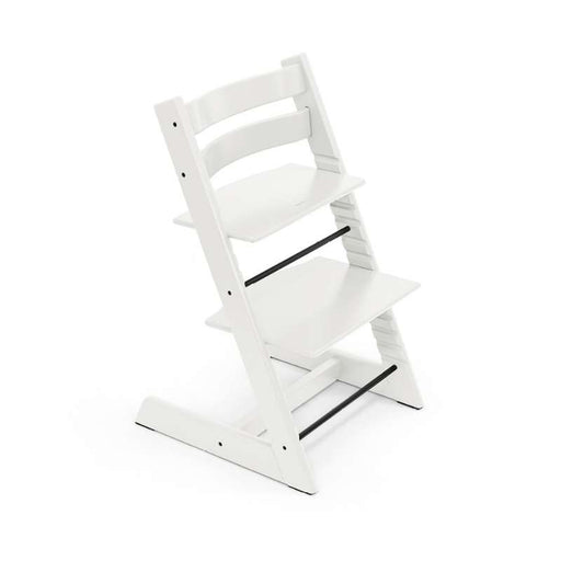 Chaise haute en bois - Tripp Trapp - Blanc par Stokke - Stokke | Jourès