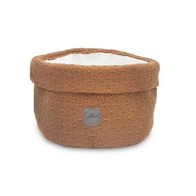 Panier Bliss Knit - Caramel par Jollein - Cadeaux de naissance | Jourès