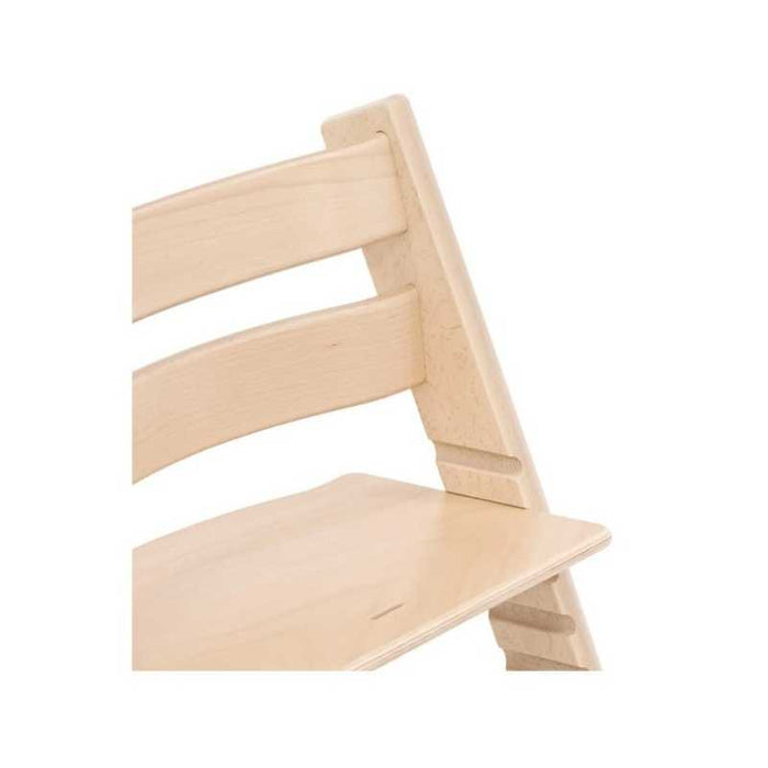 Chaise haute en bois - Tripp Trapp - Naturel par Stokke - Chaises-hautes et accessoires | Jourès