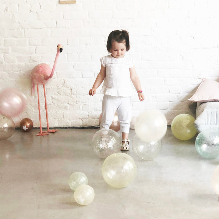 Ballon bulle - Argent - 22 cm par Ratatam - 3 à 6 ans | Jourès