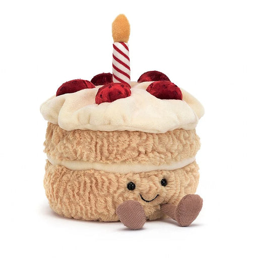 Peluche - Gâteau d'anniversaire Amusant par Jellycat - 3 à 6 ans | Jourès