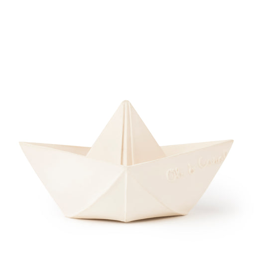 Bateau Origami Blanc par Oli&Carol - Jouets et anneaux de dentition | Jourès