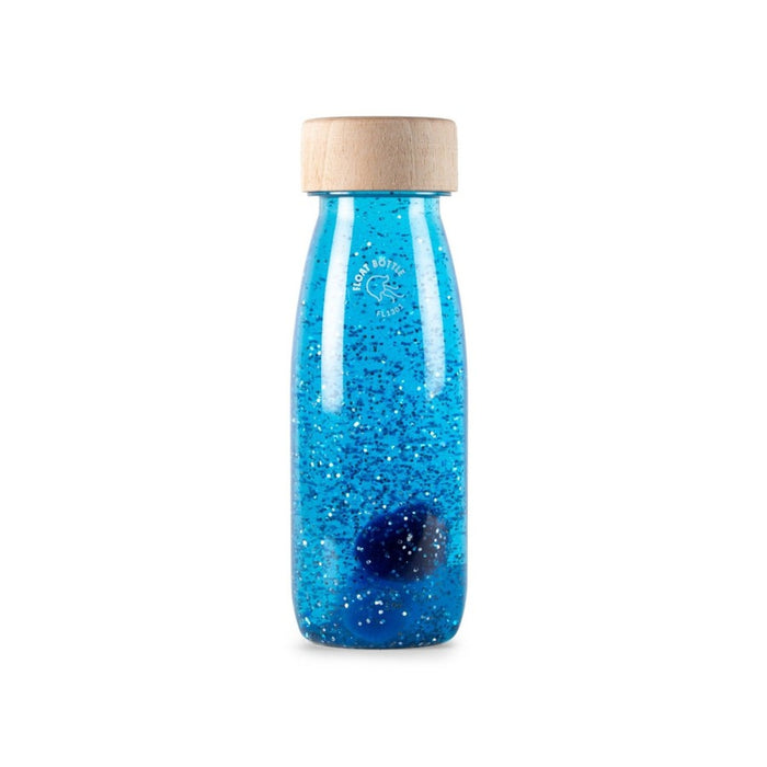 Bouteille sensorielle Float Bleu par Petit Boum - Les mignonneries à prix mini | Jourès