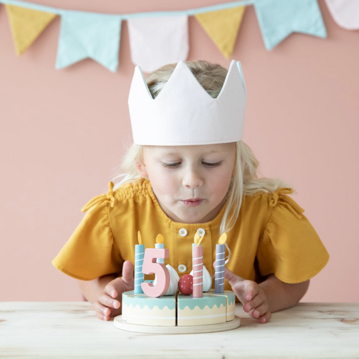 Gâteau d'anniversaire en bois XL par Little Dutch - Journal d'une Maman | Jourès