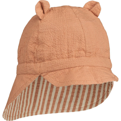 Chapeau de Plage Réversible Gorm - Tuscany Rose/Sandy par Liewood - Vêtements, sacs et accessoires | Jourès