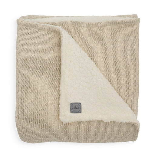 Couverture Teddy Bliss Knit - Nougat par Jollein - Décoration | Jourès