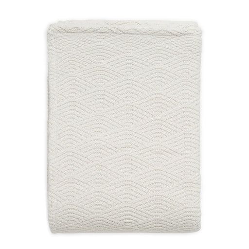 Couverture River Knit 75 x 100 cm - Blanc polaire par Jollein - Linges et Textiles | Jourès