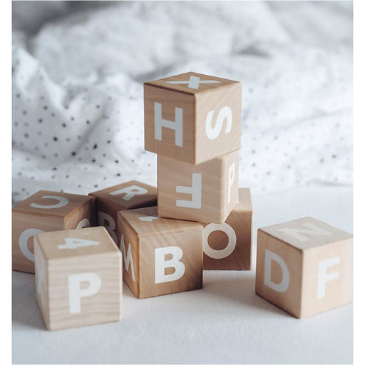 Cubes Alphabet - Blanc par Ooh Noo - Ooh Noo | Jourès
