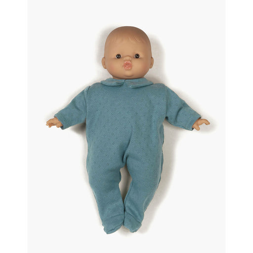 Grenouillère Dors Bien Camille Paon - Collection Babies par MiniKane - Vêtements poupées | Jourès