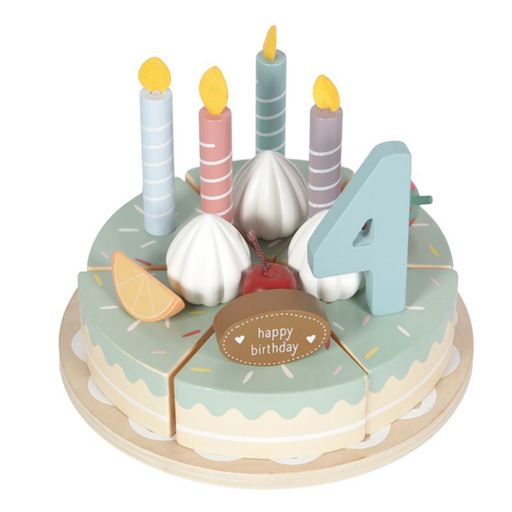 Gâteau d'anniversaire en bois XL par Little Dutch - Mona L'atelier Pastel | Jourès