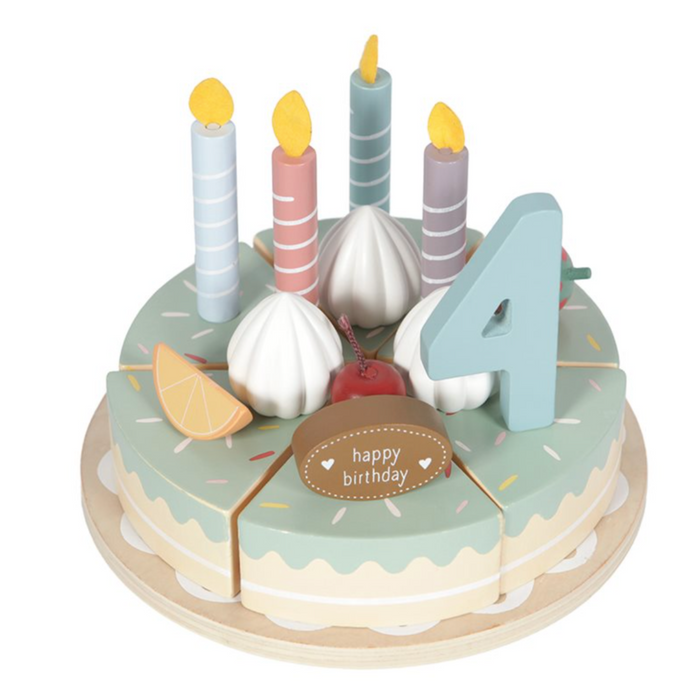 Gâteau d'anniversaire en bois XL par Little Dutch - Journal d'une Maman | Jourès