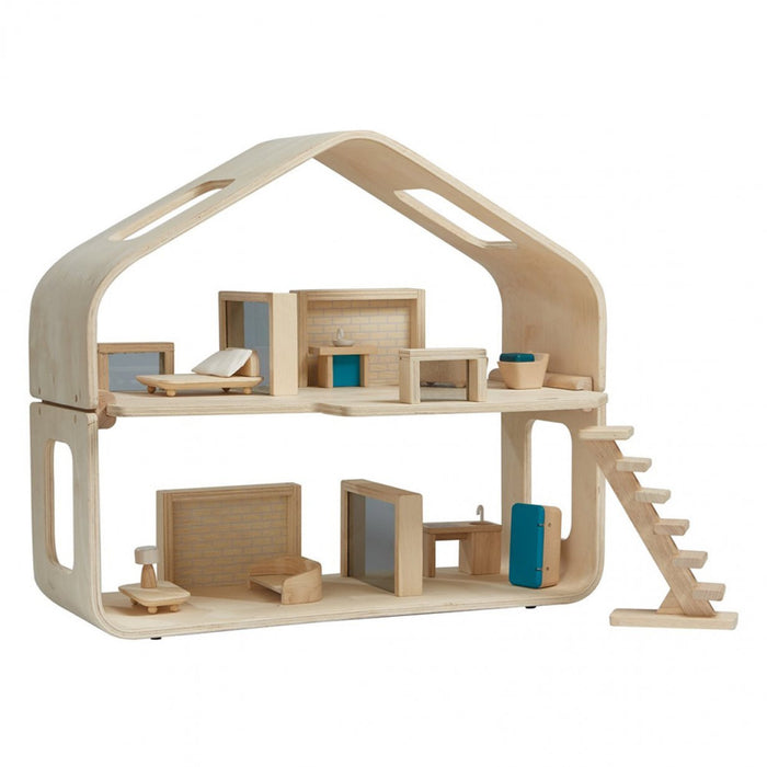 Maison de poupée contemporaine en bois par Plantoys - Idées Cadeaux | Jourès