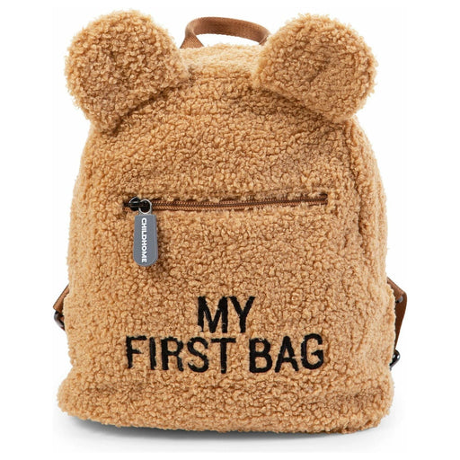 Sac à dos My First Bag - Teddy brun par Childhome - Child Home | Jourès
