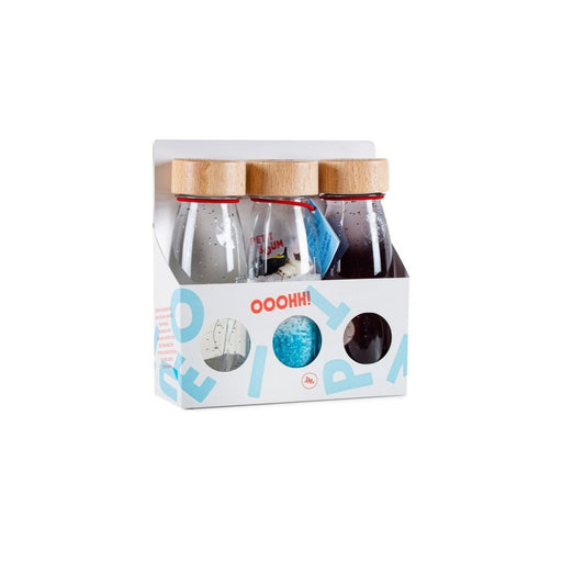 Pack 3 bouteilles sensorielles ICE par Petit Boum - Bouteilles sensorielles | Jourès