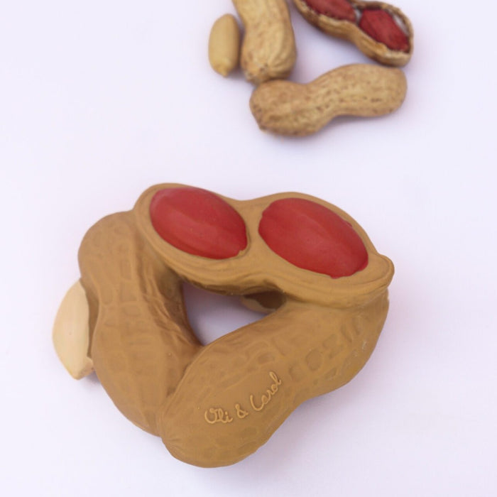 Jouet de dentition - Paco la cacahuète par Oli&Carol - Jouets et anneaux de dentition | Jourès