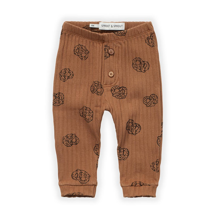Pantalon de pyjama côtelé Pretzel par Sproet & Sprout - Vêtements, bodies et pyjamas | Jourès
