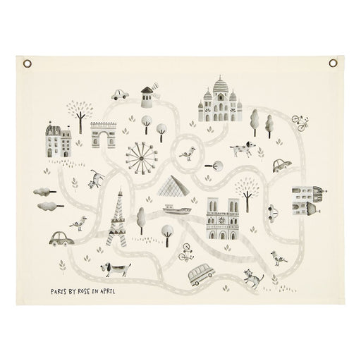 Carte Monuments de Paris par Rose In April - C'est la rentrée 📚 | Jourès