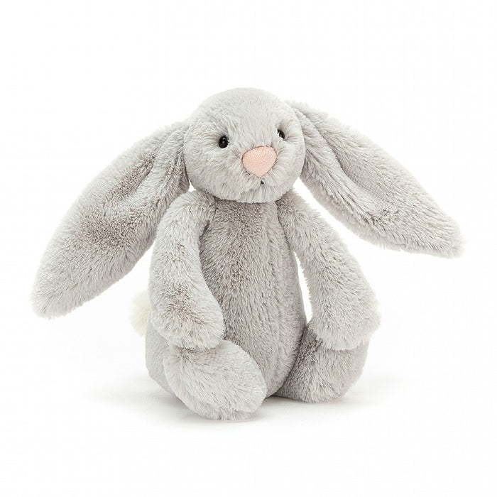 Peluche Lapin - Bashful Silver Bunny Small par Jellycat