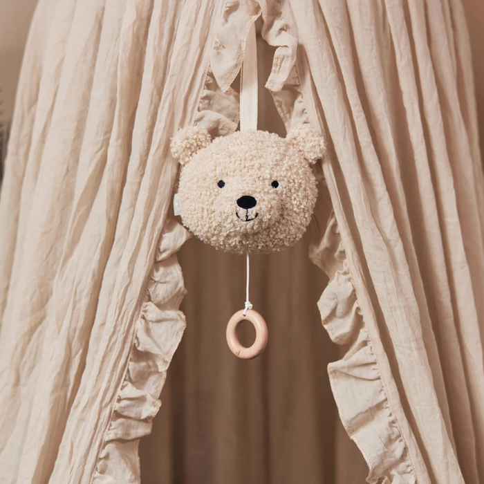 Peluche Musicale Mobile Teddy Bear - Naturel par Jollein - Cadeaux 25 euros et moins | Jourès