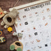 Affiche Mes Premières Fois à Tamponner - Bébé peau claire par Les Petites Dates - Affiches et décorations murales | Jourès