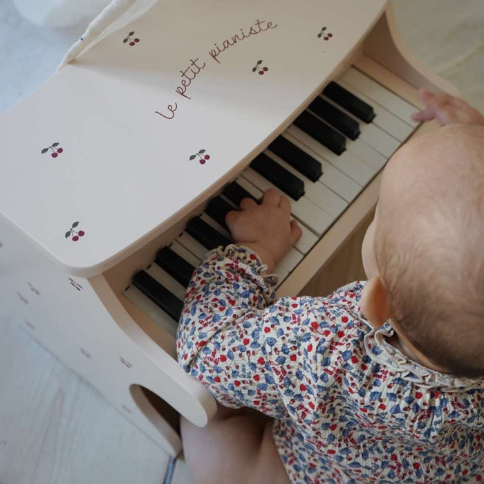 Piano en bois - Cherry par Konges Sløjd - 1 à 3 ans | Jourès
