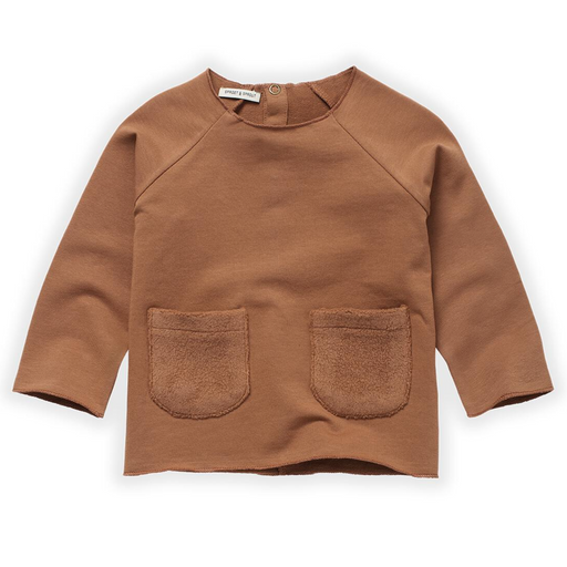 Sweatshirt à poches Teddy par Sproet & Sprout - L'hiver au chaud | Jourès