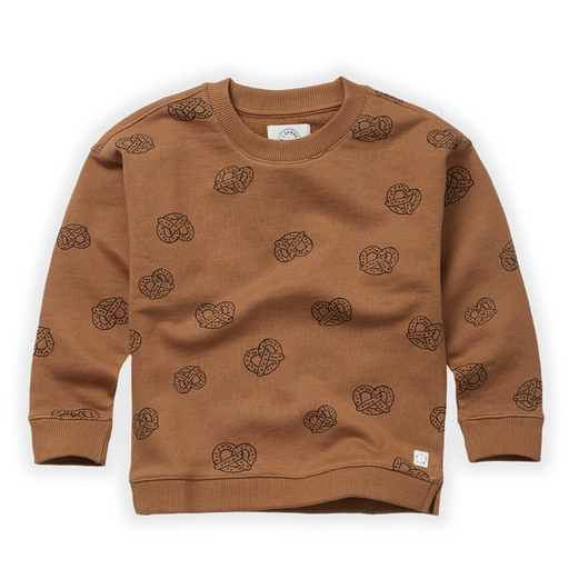 Sweatshirt Pretzel par Sproet & Sprout - Vêtements en soldes | Jourès
