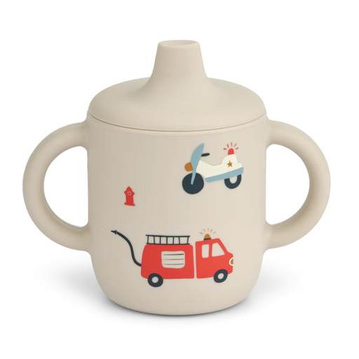 Tasse d'apprentissage Neil - Emergency vehicle / Sandy par Liewood - Repas et goûter | Jourès