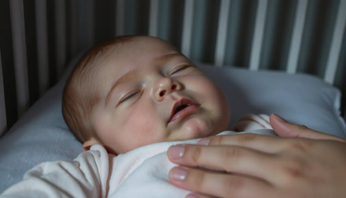 bebe qui gemit la nuit